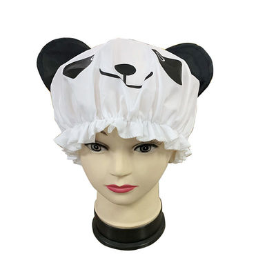 کلاه دوش PVC شکل Panda شکل چند منظوره برای کودکان ضد آب با کشش