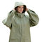 بارانی Unisex PU Coated Raincoat Reappliable Multi Event 75cm ضد آب